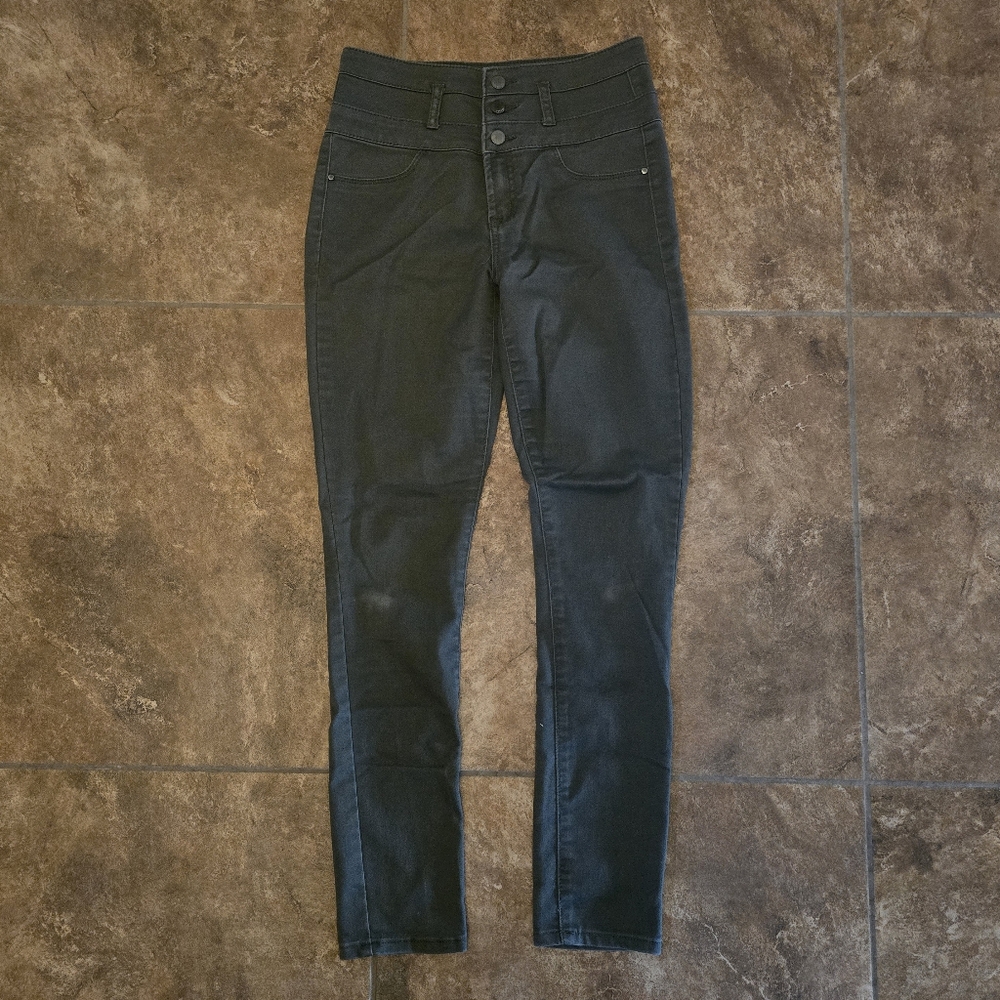 Dark Olive Refuge Skinny Jean